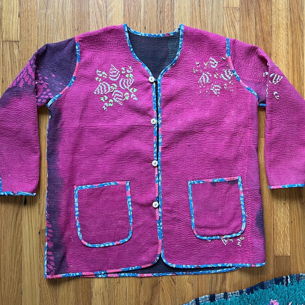Reversible Kantha Jacket